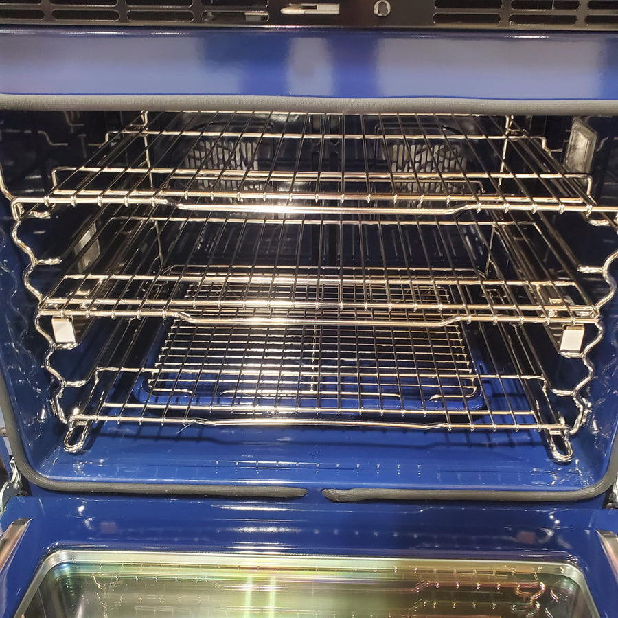 Wolf 30 Inch Single Smart Electric Wall Oven with True Convection, Self-Clean, 10 Cooking Modes, Cobalt Blue Interior, 4.5 cu. ft. Capacity, Star-K Certification and Sabbath SO30TE/S/TH - Open Box