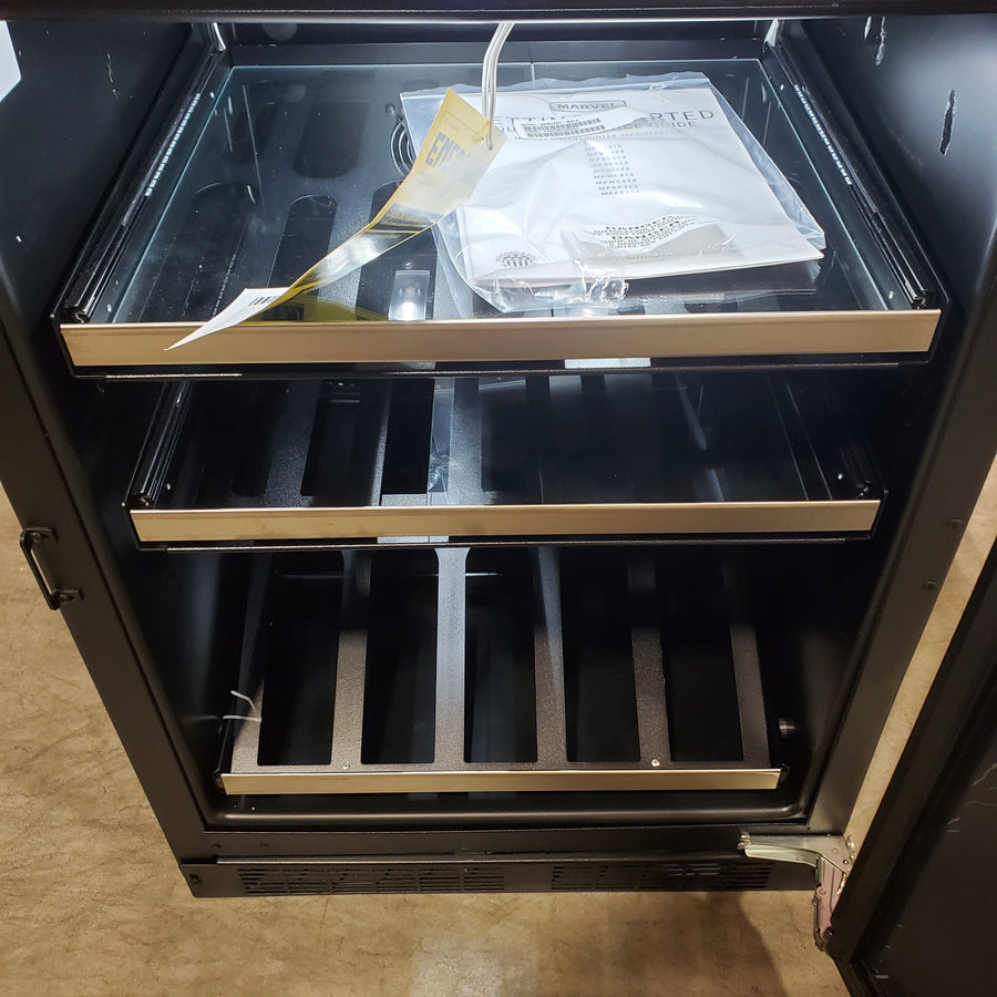 Marvel Essential 24-in 4.8 Cu. Ft. Dual-Zone Beverage Center MPBV424-IS31A - Scratch & Dent (Moderate)