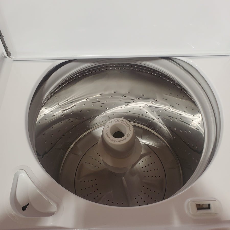 Whirlpool White Top Load 3.8 Cu. Ft. Washer with Late Lid Lock WTW4655JW2 - Certified Refurbished