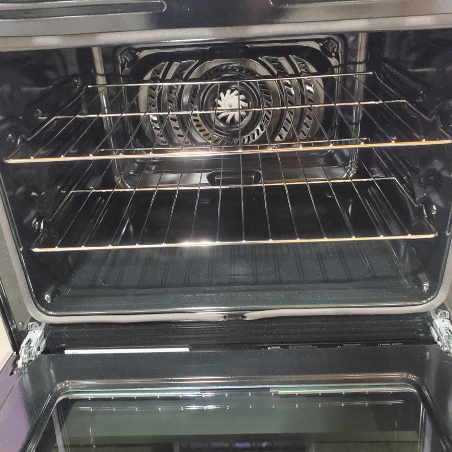 Frigidaire Stainless Steel Gallery 30" Electric Glass top Range with No Preheat + Air Fry GCRE3060BF - Open Box