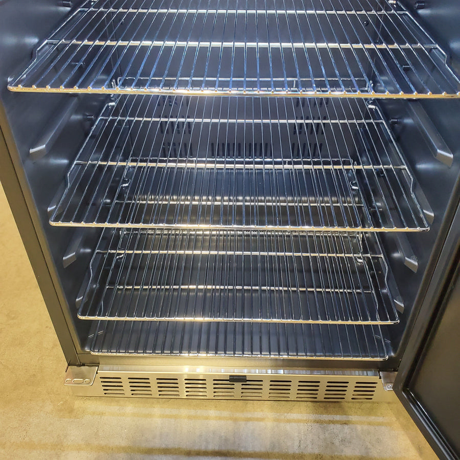 Coyote 24 Inch 5.1 Cu. Ft. Outdoor Rated Built-In Refrigerator C124R-S - Scratch & Dent (Moderate)