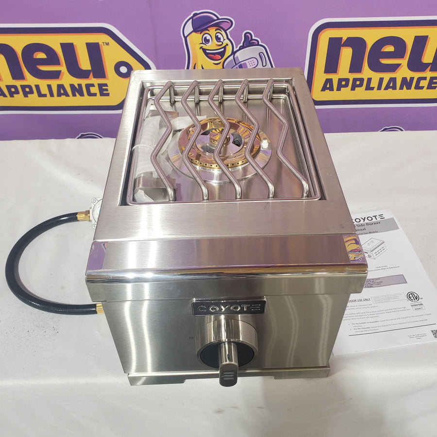 Coyote 12 Inch Built-In Natural Gas Single Side Burner C3SBNG - Open Box