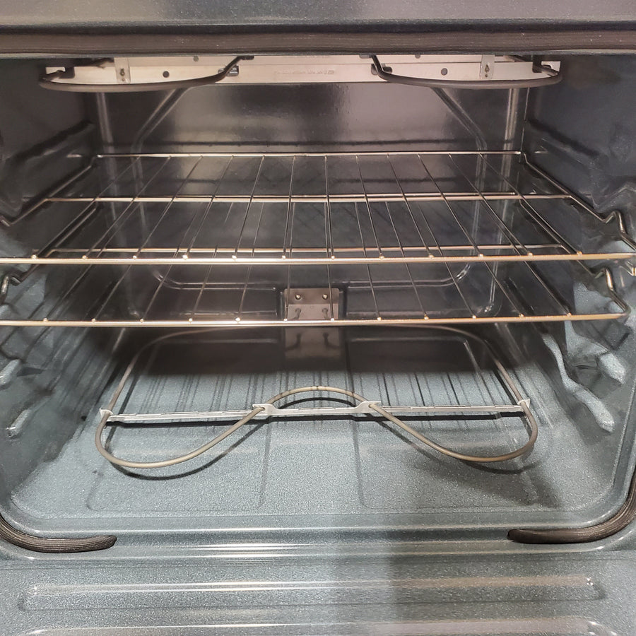 Amana 30-in 4 burners 4.8-cu ft Freestanding Electric Range in Stainless Steel ACR4303MMS - Open Box