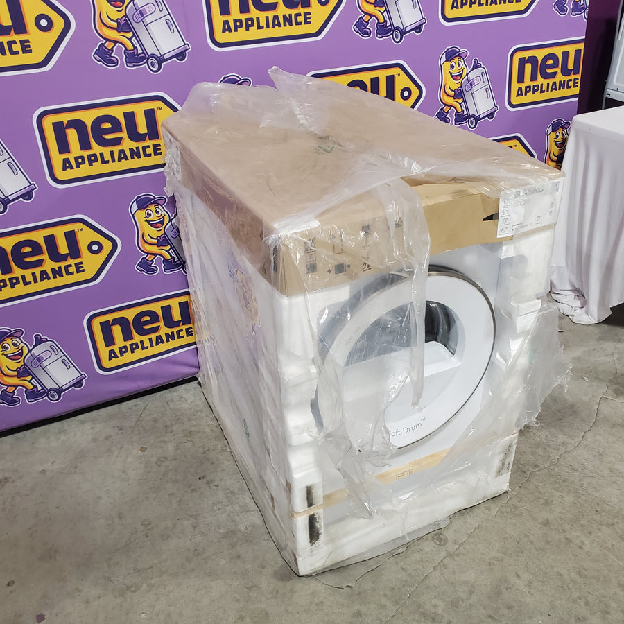 ASKO 24 Inch White Freestanding Front Load Vented Dryer with 5.1 cu. ft. Capacity, 15 Dry Cycles, Airing, Anti-Crease, Auto Synthetic, Line Concept™, Multi Filter System™, and Sensi Dry™ T611VU.W - Open Box
