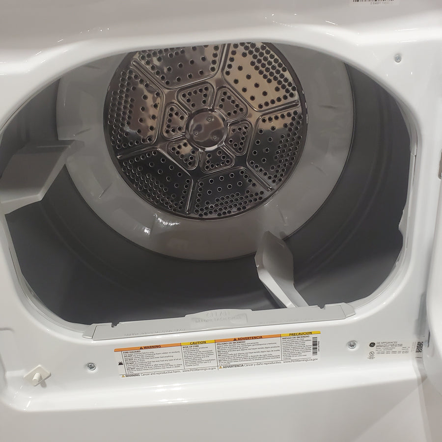 Hotpoint 6.2 cu. ft. Capacity Electric Dryer with Up To 120 ft. Venting and Shallow Depth HTX26EASWWW - Scratch & Dent (Minor)