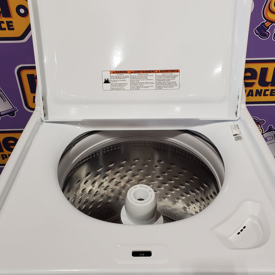 Maytag 4.2 Cu. Ft. Capacity Top Load Washer in White 22121499 - MTW4205SW - Scratch & Dent (Minor)