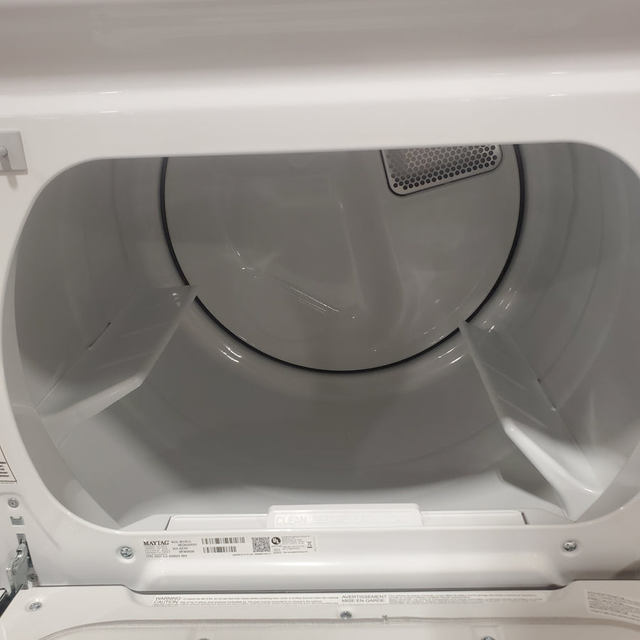 Maytag 7.4 Cu. Ft. Top Load Electric Dryer with Extra Power and Advanced Moisture Sensing MED6205RW - Scratch & Dent (Minor)