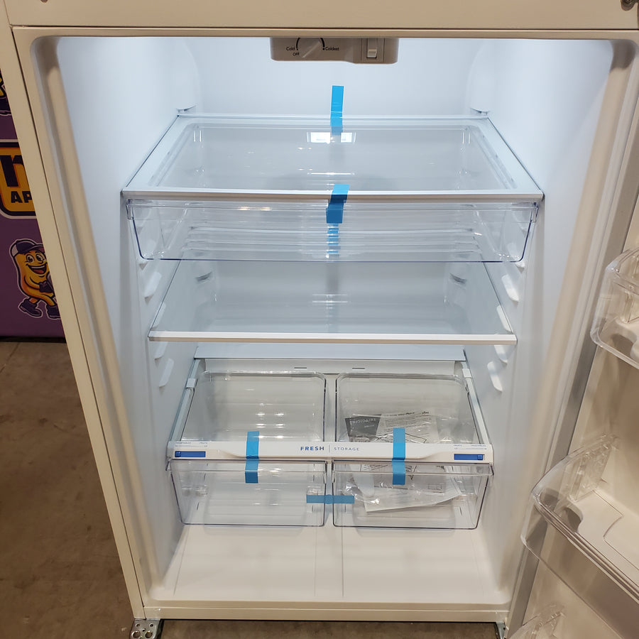 Frigidaire 20 Cu. Ft. Garage Ready Top Freezer Refrigerator in White 22121492 - FFTR2045VW - Scratch & Dent (Minor)