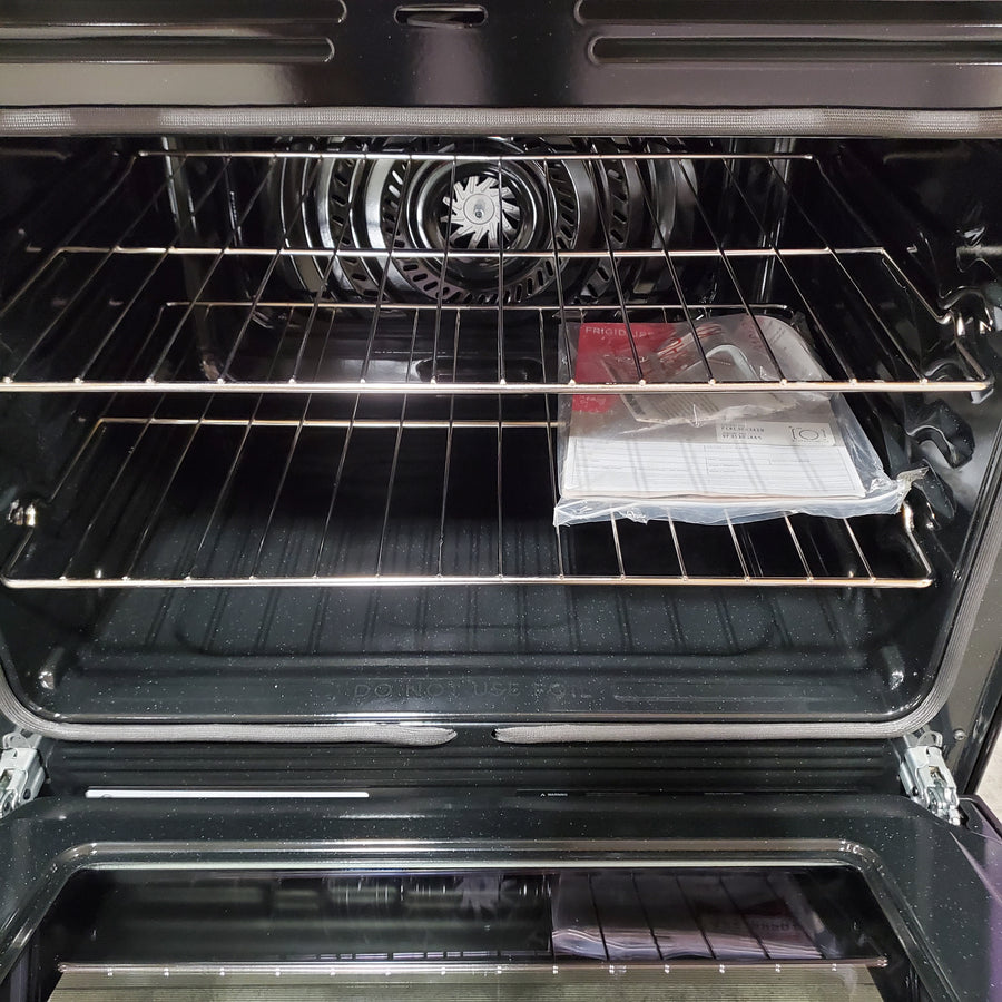 Frigidaire Electric Range with Five Cooktop Element, Air Fry and Self Cleaning 22142774 - FCRE3083AS - Open Box