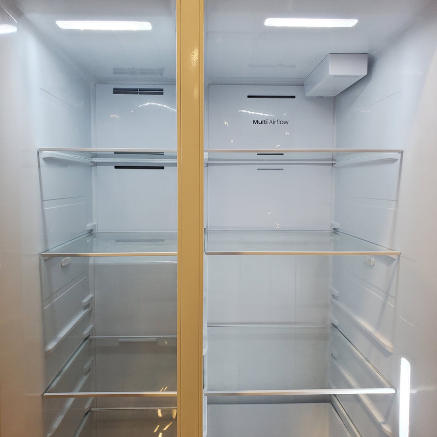 Hisense 29.1 cu. ft. Standard Depth Side by Side Refrigerator Stainless Steel 22321474 - HRS290P5FSE - Scratch & Dent (Moderate)