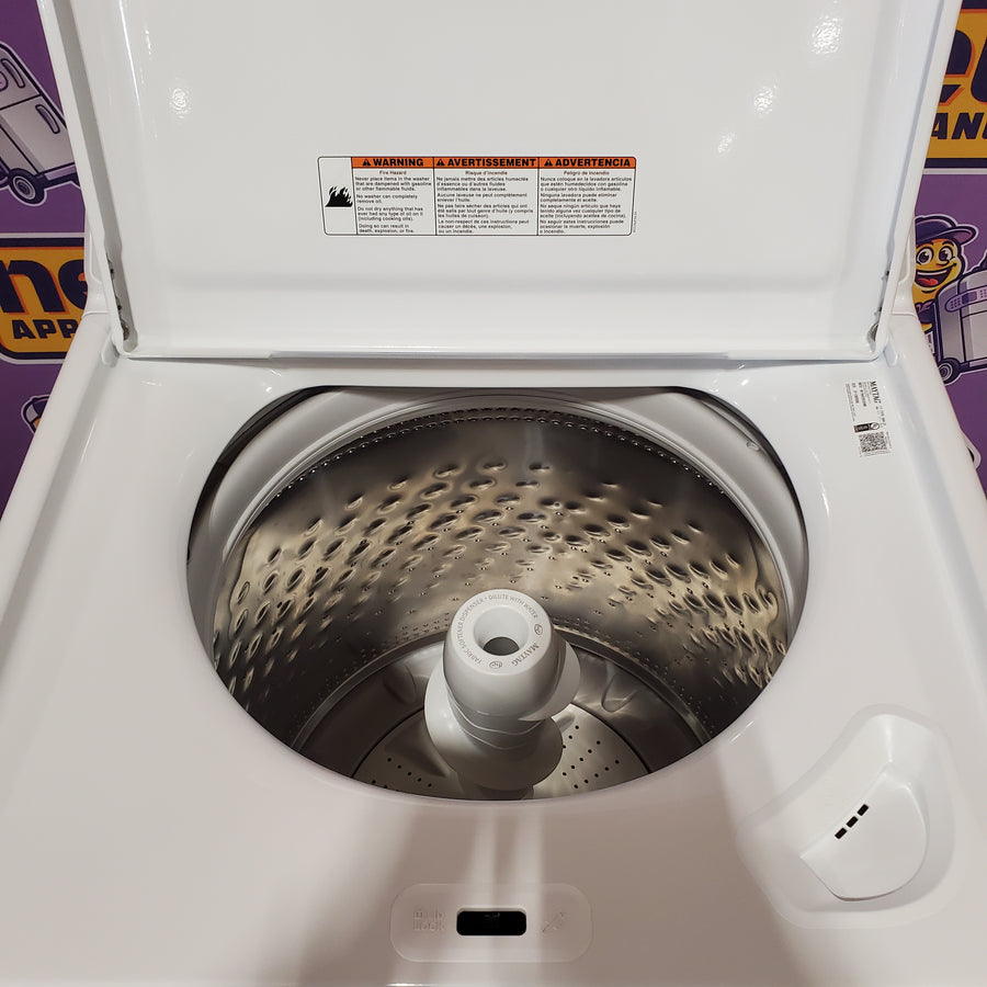 Maytag 4.2 Cu. Ft. Capacity Top Load Washer in White MTW4205SW - Scratch & Dent (Minor)