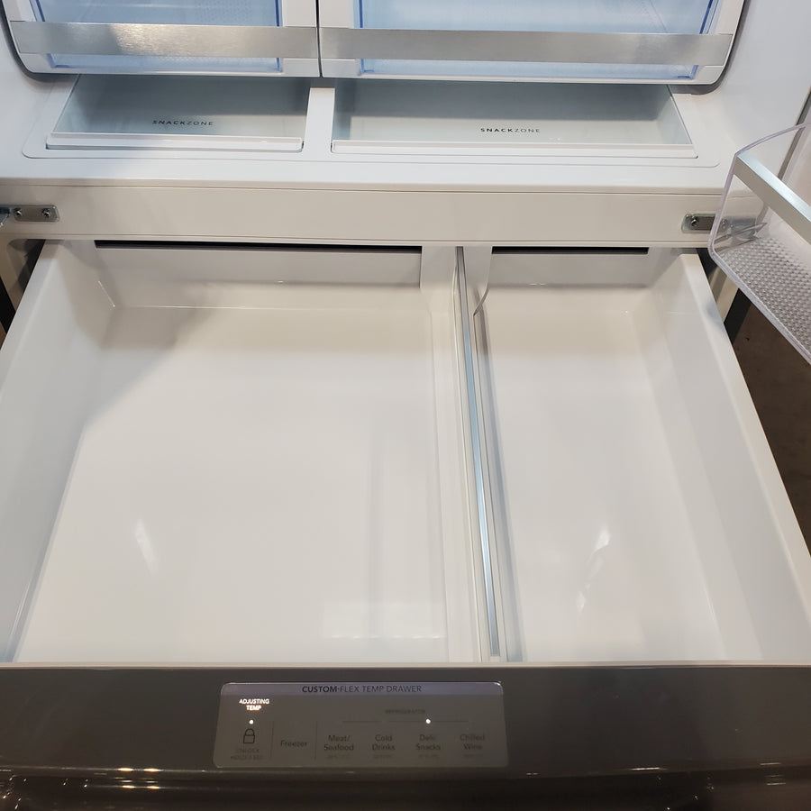 Frigidaire Gallery 26 Cu. Ft. Standard-Depth 4-Door French Door Refrigerator in Fingerprint Resistant Stainless Steel GRMS2773AF - Scratch & Dent (Minor)