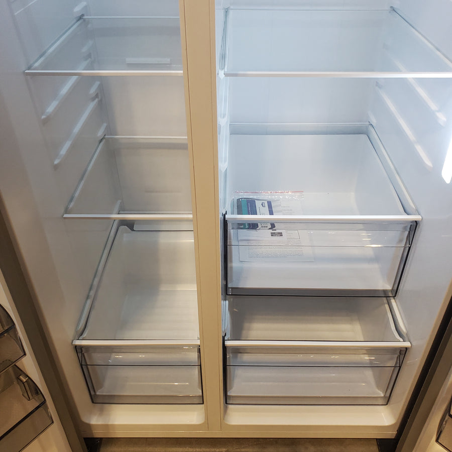Hisense 29.1 cu. ft. Standard Depth Side by Side Refrigerator Stainless Steel HRS290P5FSE - Scratch & Dent (Minor)