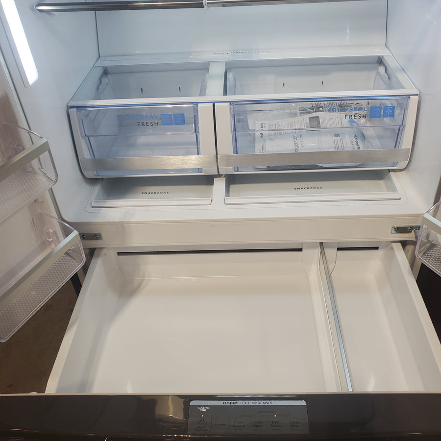 Frigidaire Gallery 22 Cu. Ft. 4-Door Counter-depth French Door Refrigerator with Ice Maker (Fingerprint Resistant Stainless Steel) ENERGY STAR GRMC2273CF - Scratch & Dent (Moderate)