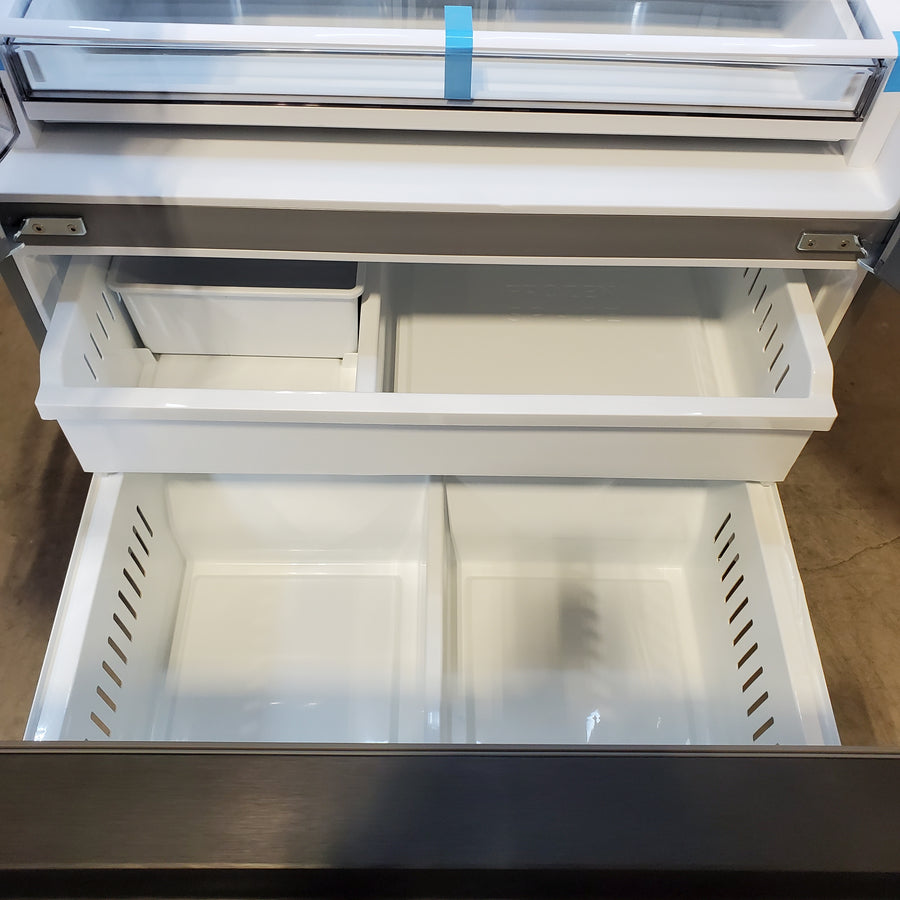 Midea Energy Star 29 cu. ft. OneTouch AutoFill™ French Door Refrigerator in Stainless Steel 22442649 - MRF29D9BST - Scratch & Dent (Moderate)