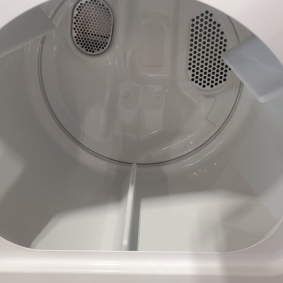 Whirlpool 4.3-cu ft High Efficiency Impeller Medium Top-Load Washer in White WTW5000DW - Open Box and Whirlpool White Electric Extra Large 7.0 Cu. Ft. Dryer with Wrinkle Shield WED4815EW - Scratch & Dent (Minor)