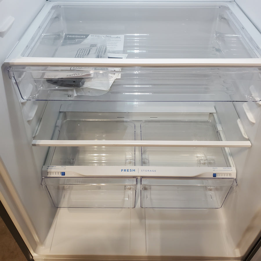 Frigidaire 30" Wide 20.0 Cu. Ft. Top Freezer Refrigerator in Stainless Steel LFTR2045VF - Scratch & Dent (Moderate)