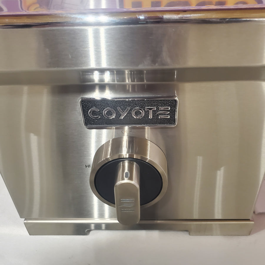 Coyote 12 Inch Built-In Natural Gas Single Side Burner C3SBNG - Open Box