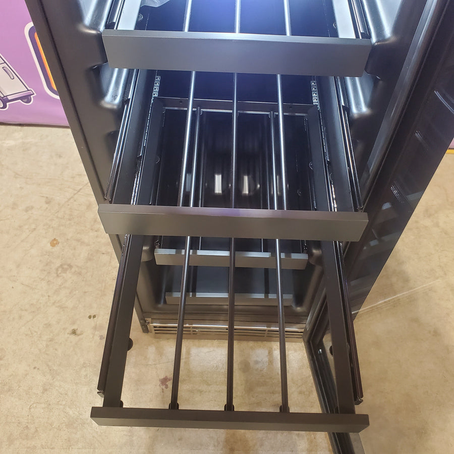 U-Line 1 Class 24-bottle Wine Refrigerator with Convection Cooling System in Stainless Steel UHWC115-SG01A - Scratch & Dent (Minor)