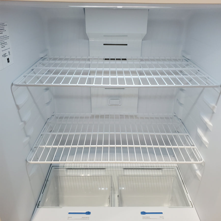 Frigidaire 19 Cu. Ft. Garage Ready Top Freezer Refrigerator in Black FRTE1814AB