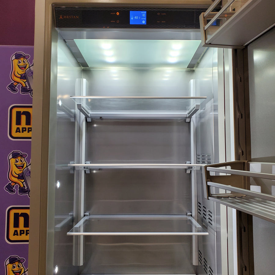Hestan 30 Inch Refrigerator Column in Lush Purple with 17.45 Cu. Ft. Capacity, EvenFlow Air Circulating Technology™, Insulated Dual Variable Speed Compressors KRCR30-PP - Scratch & Dent (Minor)
