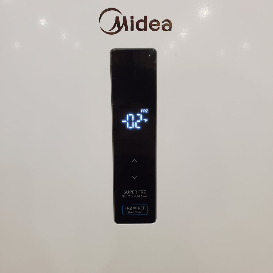 Midea 21 cu. ft. Convertible Upright Freezer in White MRU21F5BWW - Scratch & Dent (Minor)