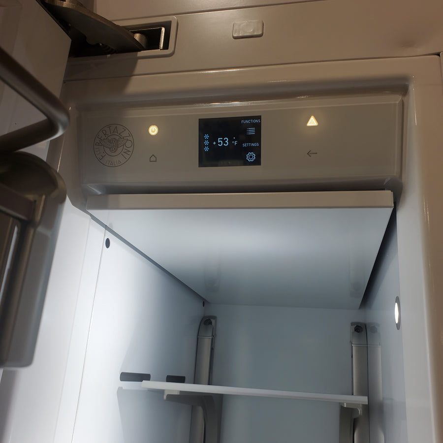 Bertazzoni 8.22 Cu. Ft. Built-in Freezer Column with Intuitive Temperature Controls in Stainless Steel REF18FCIPIXL - Open Box