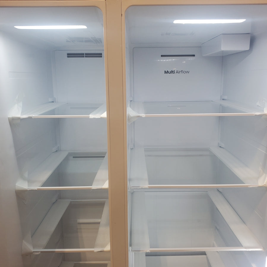 Hisense 29.1 cu. ft. Standard Depth Side by Side Refrigerator Stainless Steel HRS290P5FSE - Scratch & Dent (Moderate)