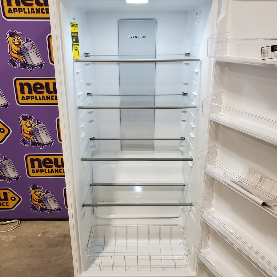 Frigidaire 20 Cu. Ft. ENERGY STAR Garage Ready White Upright Freezer with EvenTemp™ Cooling System FFUE2024AW - Scratch & Dent (Minor)