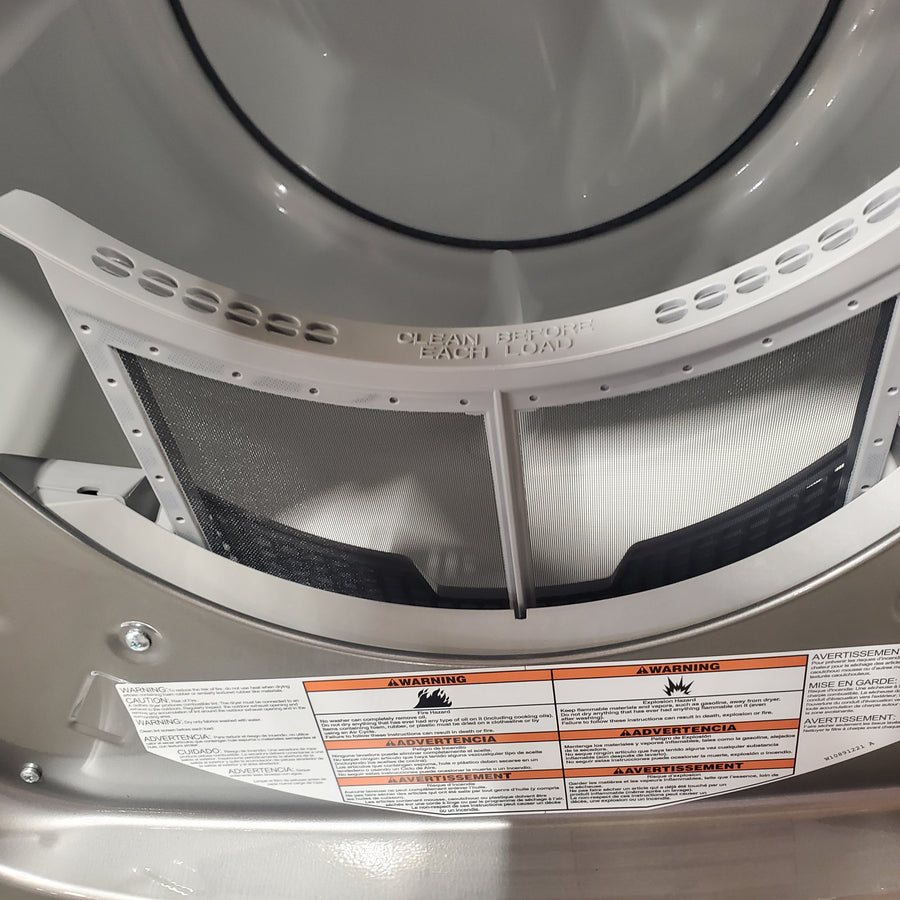 Maytag 4.5-cu ft High Efficiency Stackable Steam Cycle Front-Load Washer MHW5630HC - Open Box and Maytag 7.3-cu ft Stackable Vented ENERGY STAR Electric Dryer MED5630HC - Scratch & Dent (Minor)