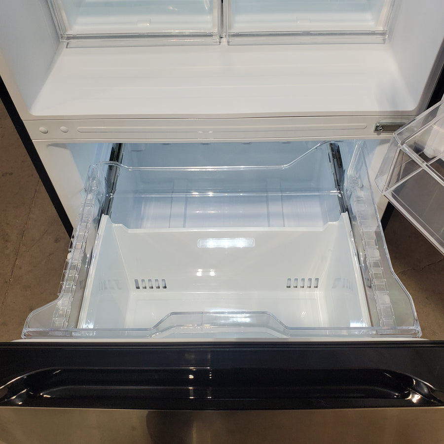Vissani 18.7 cu. ft. Bottom Freezer Refrigerator in Stainless Steel MDBF18SS - Scratch & Dent (Major)