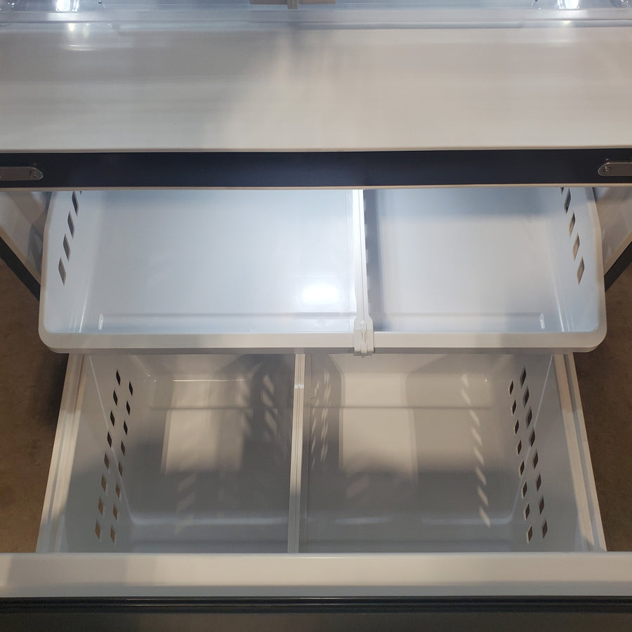 GE ENERGY STAR 25.7 Cu. Ft. Fingerprint Resistant French-Door Refrigerator GFE26JYMFS - Scratch & Dent (Minor)