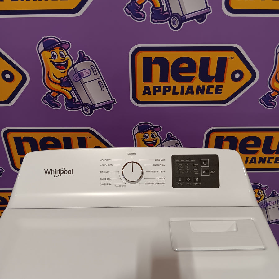 Whirlpool 7.0 cu. ft. Electric Dryer with Adaptive Dry and Wrinkle Shield™ Option WED4307SW - Open Box