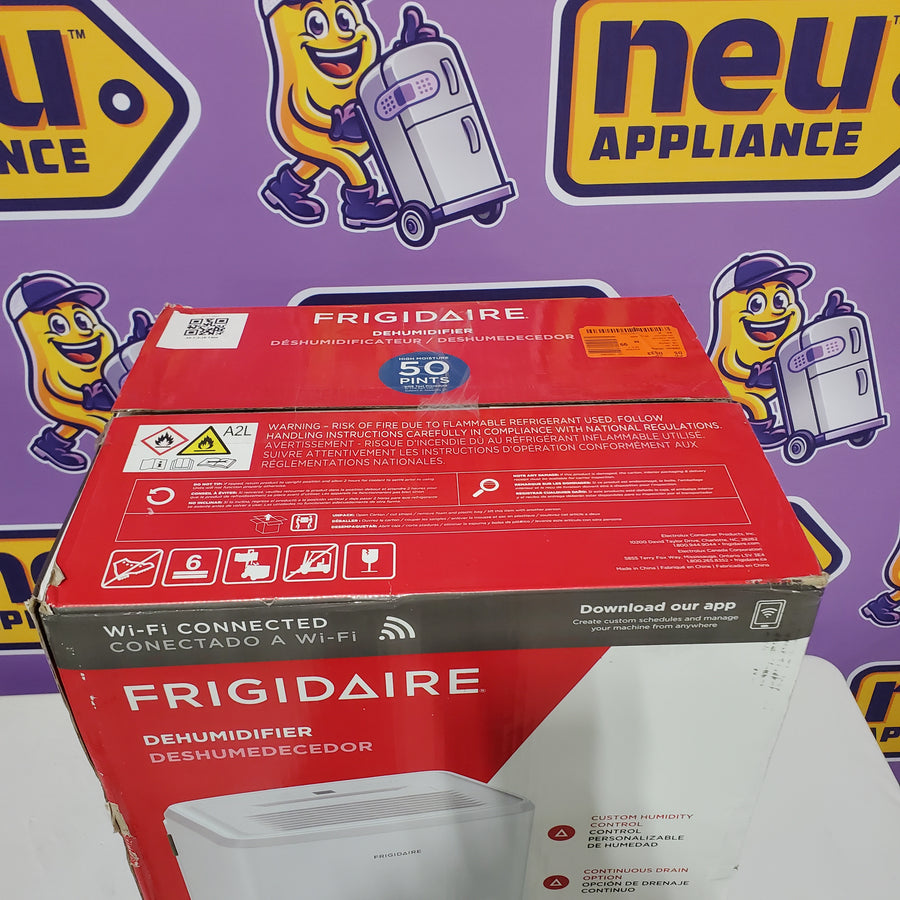 Frigidaire 50 Pint Dehumidifier with Wi-Fi (Energy Star) FHDD5034Y1 - New in Box