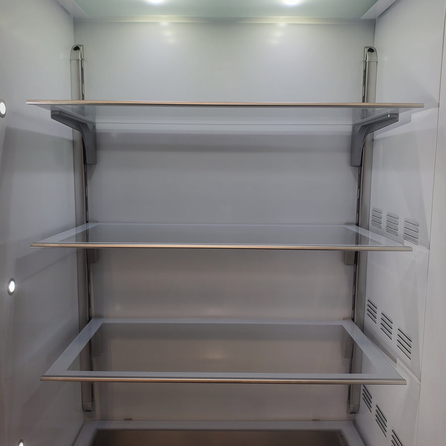 Bertazzoni 36 Inch Built-In All Refrigerator Column with 21.54 cu. ft. Capacity, Sensor-Managed Temperature Zones, and Digital Touch-Controls REF36RCPIXR - Open Box