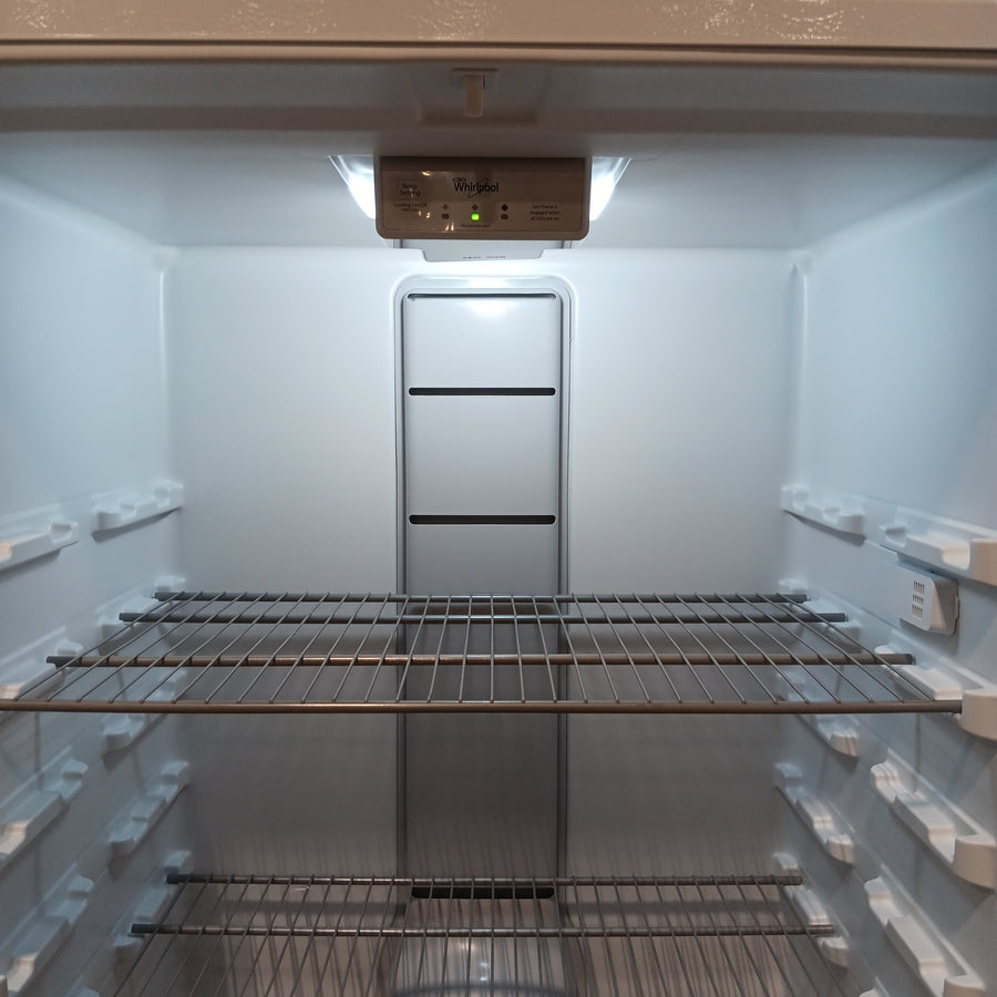 Whirlpool 20 cu. ft. Upright Freezer with LED Lighting with Fast Freeze 22521659 - WZF34X20DW - Scratch & Dent (Minor)