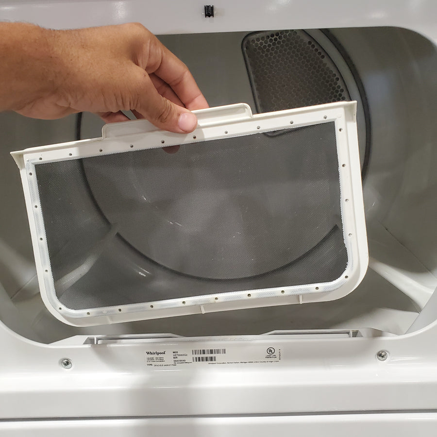 Whirlpool 27 Inch Electric Laundry Center with 2.5 cu. ft. Washer, 5.9 cu. ft. Dryer, 8 Wash Cycles, 6 Dry Cycles, AutoDry and Self-Clean Lint Filter WET3300XQ - Certified Refurbished