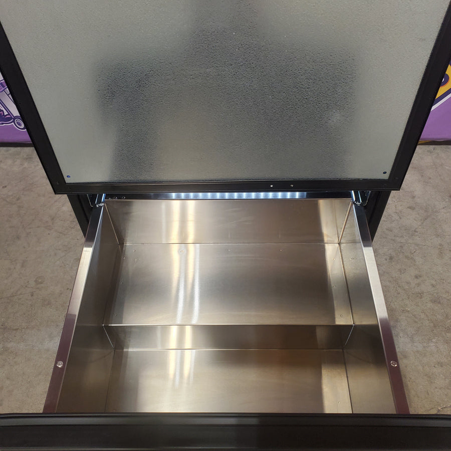 U-Line 24" Refrigerator Drawers with 5.2 Cu. Ft. Capacity, Full-Extension Drawers, Digital Touch Pad Control, LED Lighting, Convection Cooling, and ENERGY STAR UHDR124-IS61A - Open Box