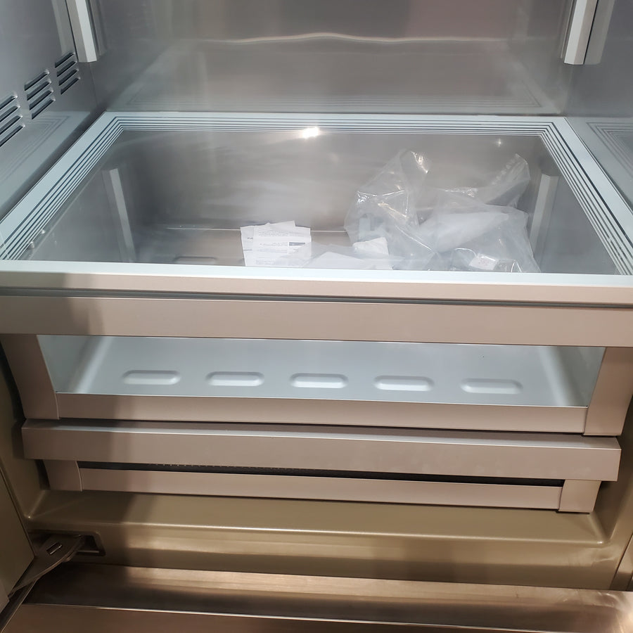 Hestan Built-In Bottom Freezer Refrigerator with Top Compressor, EvenFlow Air Circulating Technology™, Dual Variable Speed Compressors, and FreshZone™ KRPL36 - Open Box