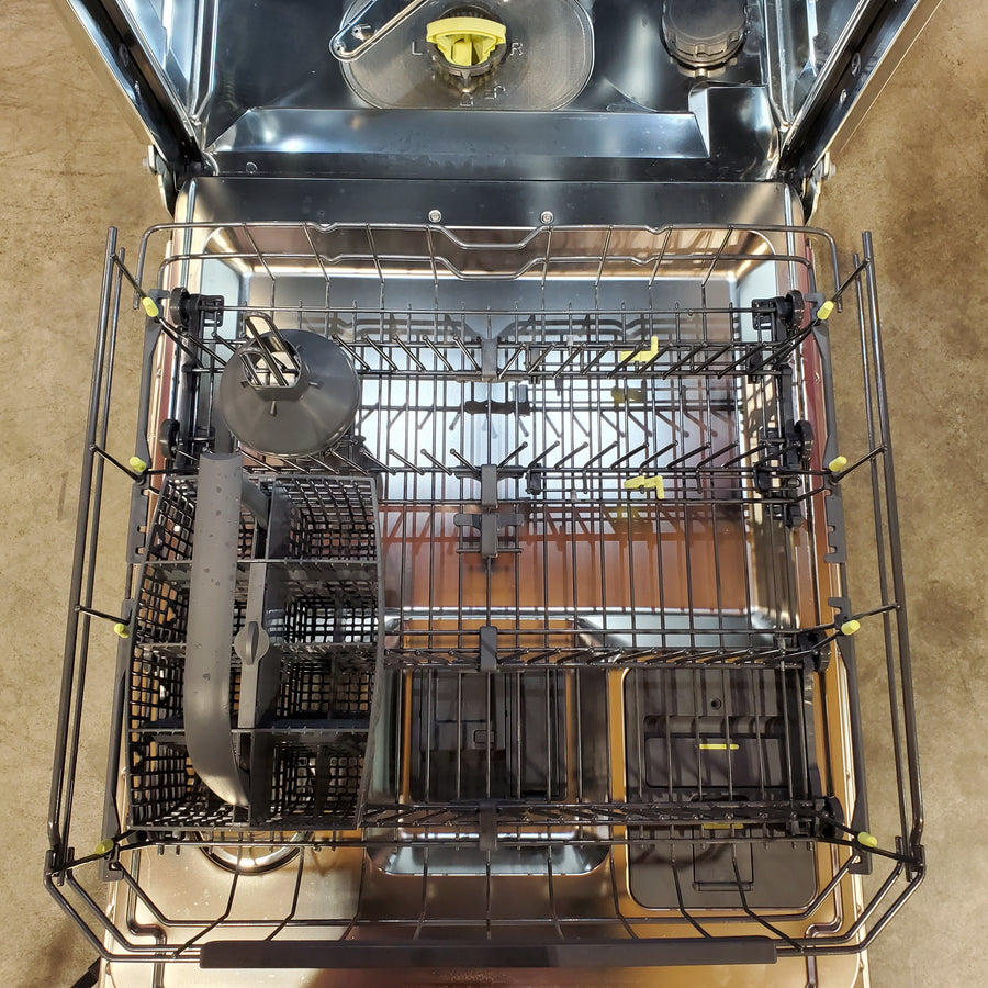 Asko 60+ Series 24 Inch Fully-Integrated Panel Ready Smart Dishwasher with 18 Place Settings, 15 Wash Cycles, 39 dBA, Flexiracks™, 10 Spray Zones, XXL Tub, Super Cleaning System+™, Aqua Safe™, and Kid Safe™ DFI786XXLSOF - Open Box