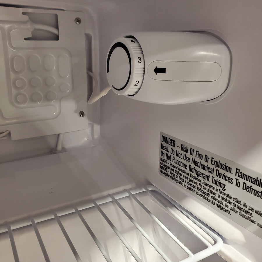 Magic Chef 1.7 cu. ft. Mini Fridge in Stainless Steel Freezerless MCAR170STE - Scratch & Dent (Minor)