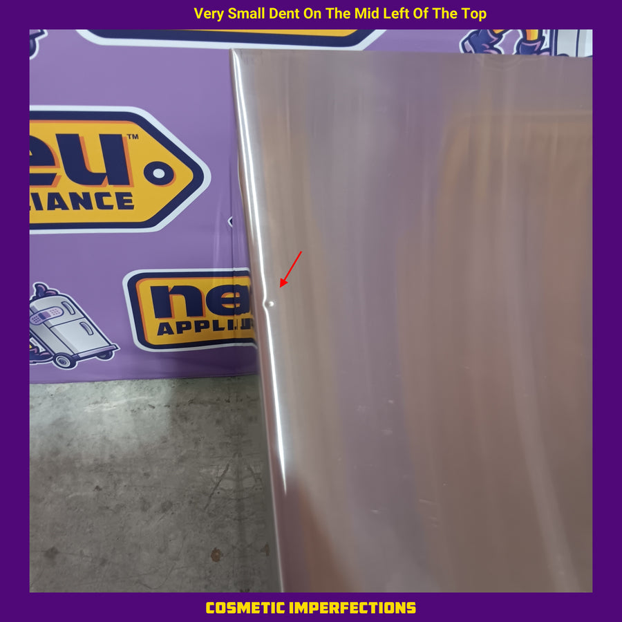 Coyote Outdoor Living 21" 4.1 Cu. Ft. Built-in Compact Refrigerator Left Hinge in Stainless Steel C121R-S-L - Scratch & Dent (Minor)