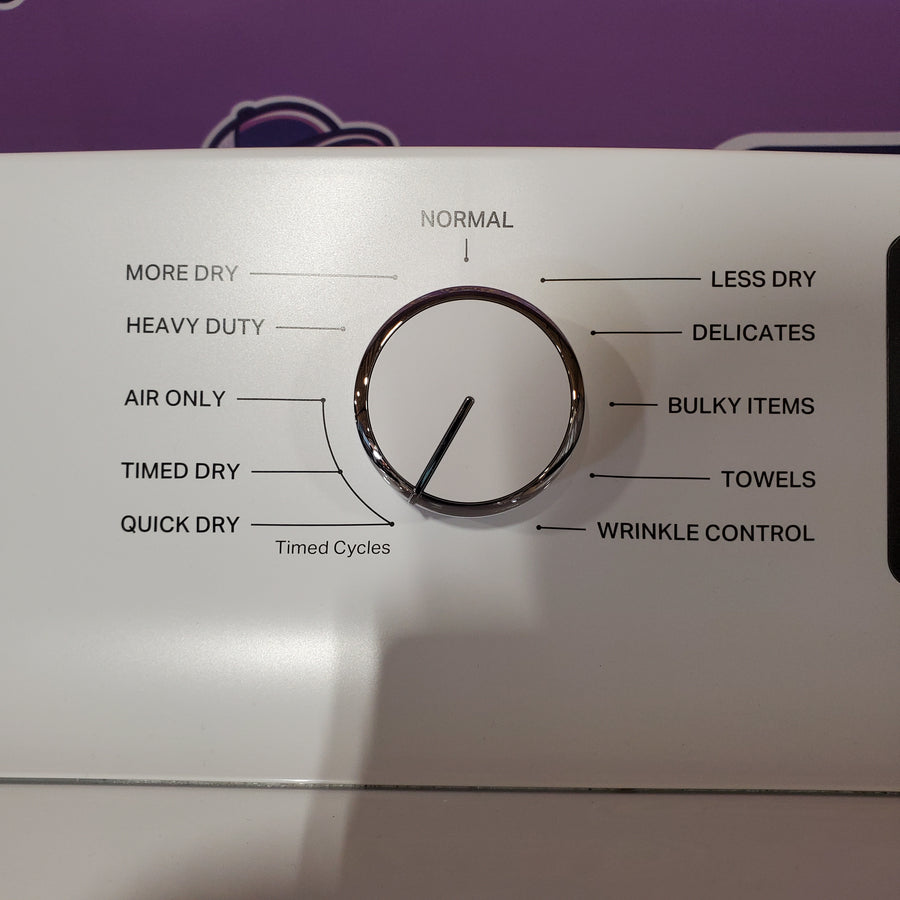 Whirlpool 4.2-4.3 Cu. Ft. Top Load Washer with 2-in-1 Removable Agitator and Soft Close Glass Lid WTW4307SW - Open Box and Whirlpool 7.0 cu. ft. Electric Dryer with Adaptive Dry and Wrinkle Shield™ Option WED4307SW - Open Box