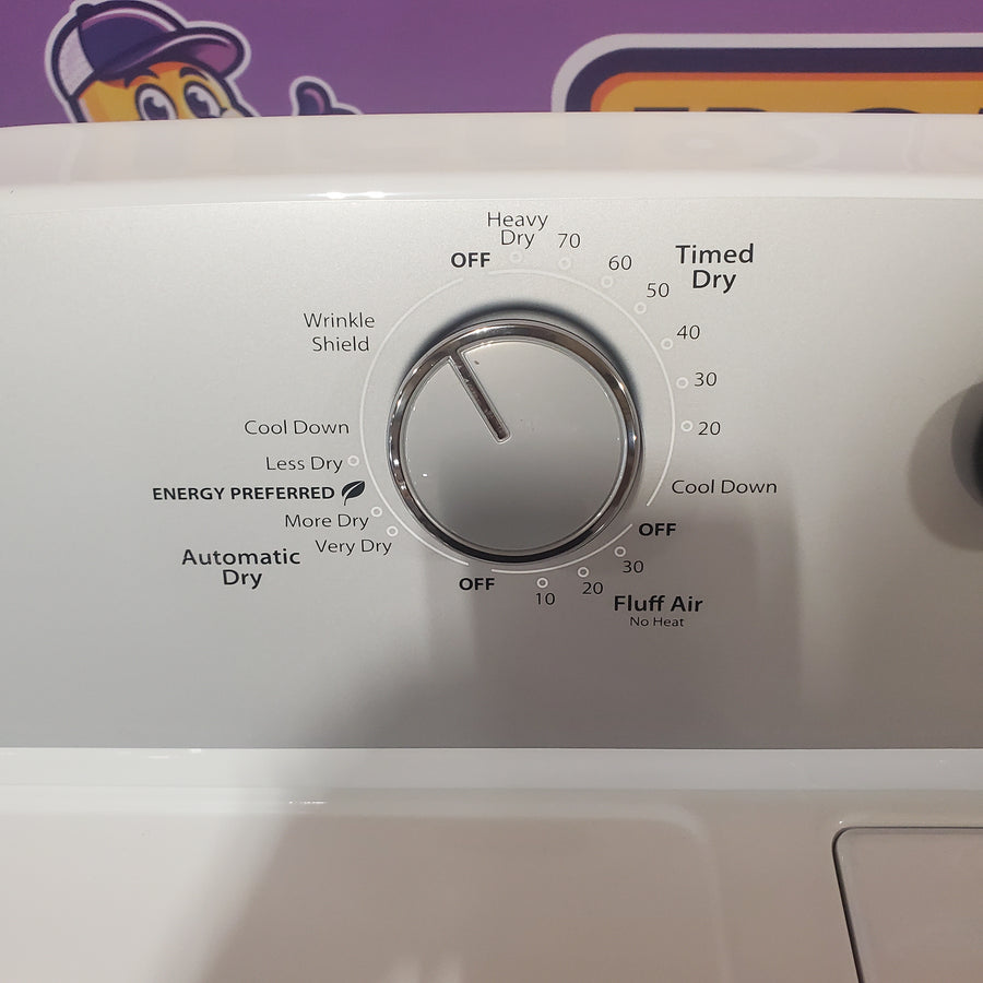Whirlpool White Electric Extra Large 7.0 Cu. Ft. Dryer with Wrinkle Shield 22142789 - WED4815EW - Open Box
