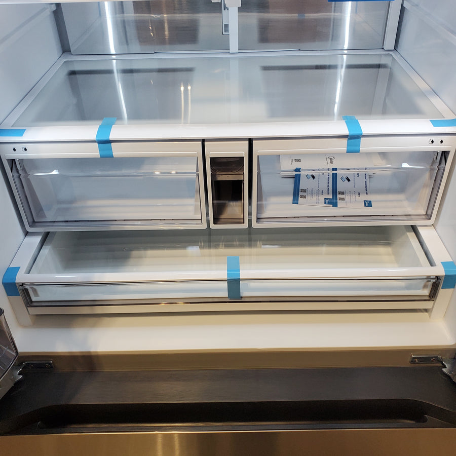 Midea Energy Star 29 cu. ft. OneTouch AutoFill™ French Door Refrigerator in Stainless Steel 22442649 - MRF29D9BST - Scratch & Dent (Moderate)