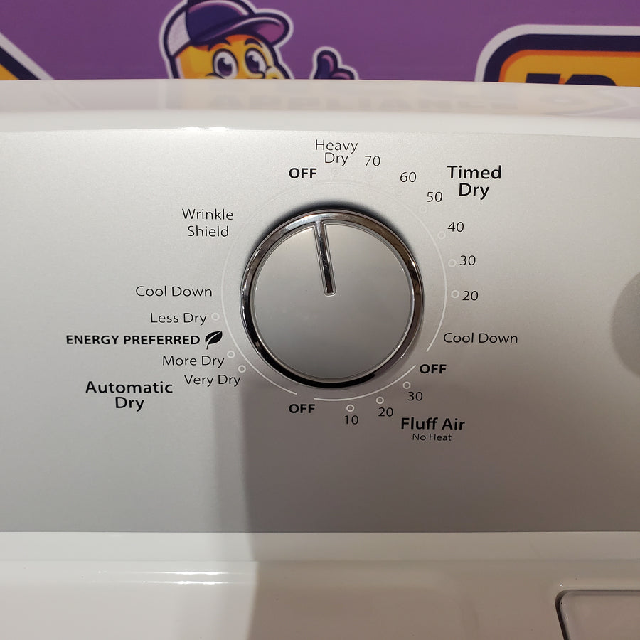 Whirlpool White Electric Extra Large 7.0 Cu. Ft. Dryer with Wrinkle Shield 22142781 - WED4815EW - Open Box