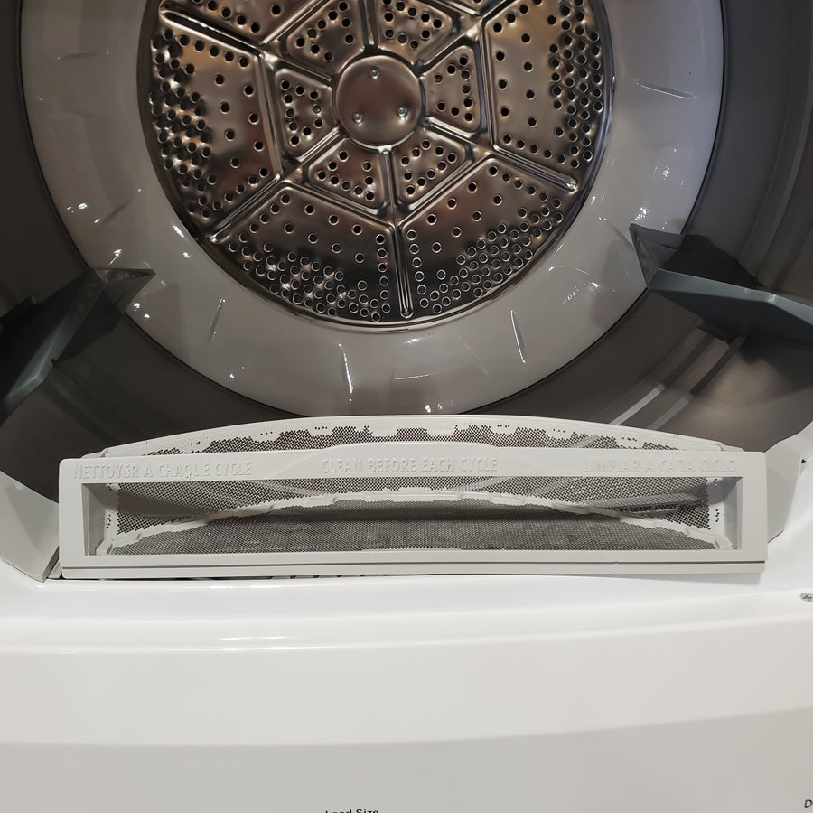 GE 3.8 cu. ft. Washer 5.9 cu. ft. Long Vent Electric Dryer Combo in White GUV27ESSMWW - Certified Refurbished