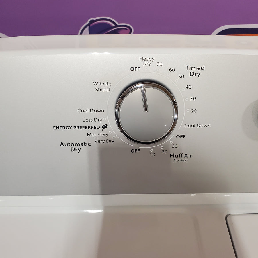 Whirlpool White Electric Extra Large 7.0 Cu. Ft. Dryer with Wrinkle Shield 22421743 - WED4815EW - Open Box