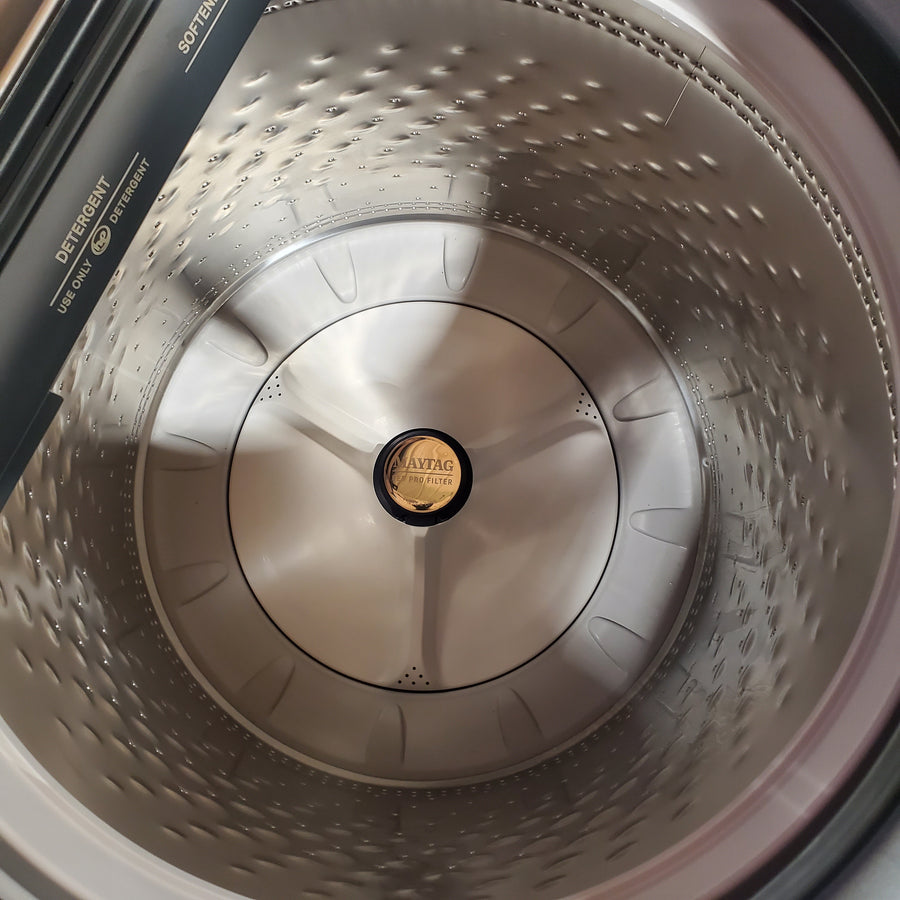 Maytag 5.3 Cu. Ft. Pet Pro Top Load Impeller Washer with Extra Power 22521693 - MTW7200RF - Open Box