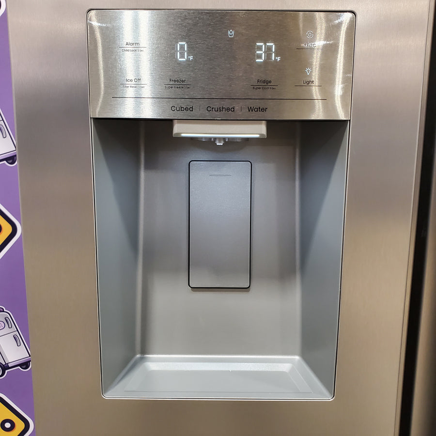 Hisense 29.1 cu. ft. Standard Depth Side by Side Refrigerator Stainless Steel 22321474 - HRS290P5FSE - Scratch & Dent (Moderate)